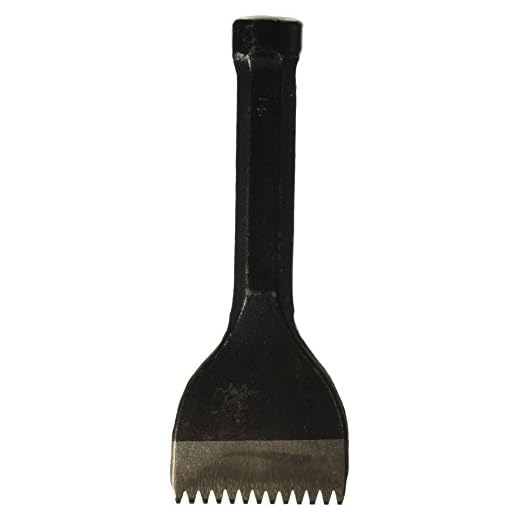 Kraft Tool BL415 Toothed Stone Mason's Chisel, 2-3/4-Inch, Multi