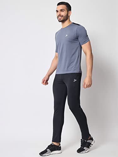 Image of FITINC Men's Stretchable Track Pant for Gym with Zipper Pockets