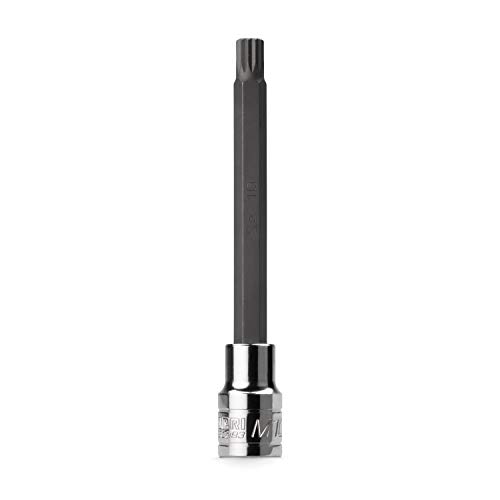 Image of Capri Tools XZN Extra Long M10 Triple Square Socket Bit, 1 /2-Inch Drive