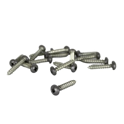 ICON 14961 Screws, Qty 15, Painted, Fender Installation, Grey
