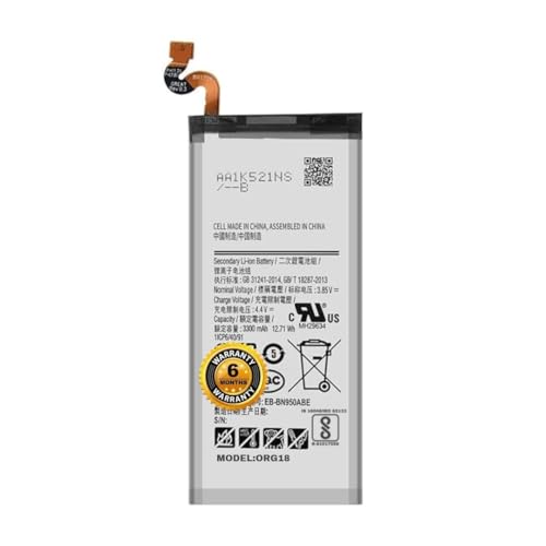 Image of Original EB- BN950ABE Battery for Samsung Galaxy Note 8 SM-N9500 SM-N950U, SM-N950F Battery with 6 Month Warranty ****(G000131)