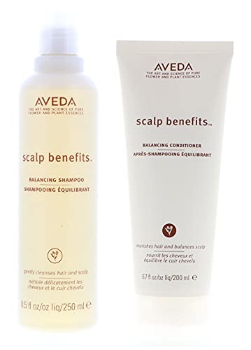 Super Brands Aveda Scalp Benefits Balancing Shampoo 8.5 oz and Conditioner 6.7 oz Duo