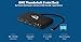 OWC Thunderbolt Mini Dock, Bus-Powered 5-Port Multi-Adapter with Dual 4K HDMI, Dual USB, Gigabit Ethernet, Integrated 7.2-inch Thunderbolt Cable, for Thunderbolt (USB-C) Equipped Mac and PC