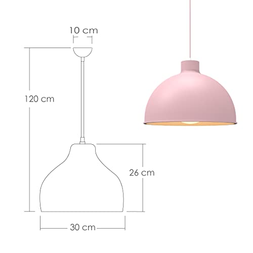 La Mejor review de Lampara de techo rosa más recomendados. 5 Imagen adicional
