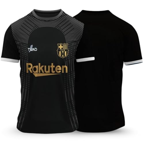 Image of Sports Soccer Football Jersey Regular Fit Half Sleeve Round Neck T-Shirt for Kids, Boys & Men