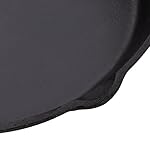 17 inch Pre-Seasoned Cast Iron Skillet with Dual Assist Handles, Heavy Duty Cast Iron Pan for Grill, Stovetop & Induction, Oven Safe Cookware - Image 4