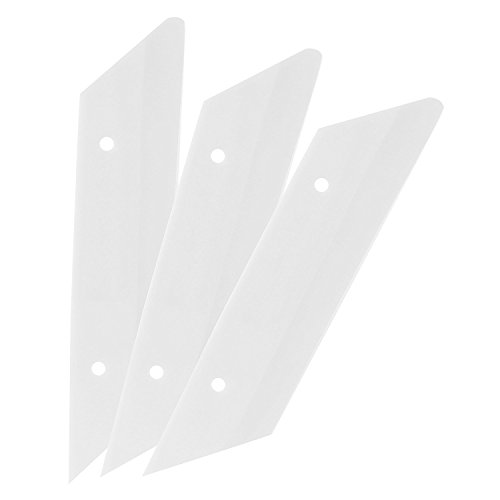 LA SAUCIFLETTE Lot de Lames en céramique pour trancheuse à charcuterie et Saucisson (x3 Lames)