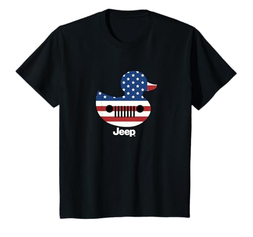 Kids Jeep Duck Flag T-Shirt