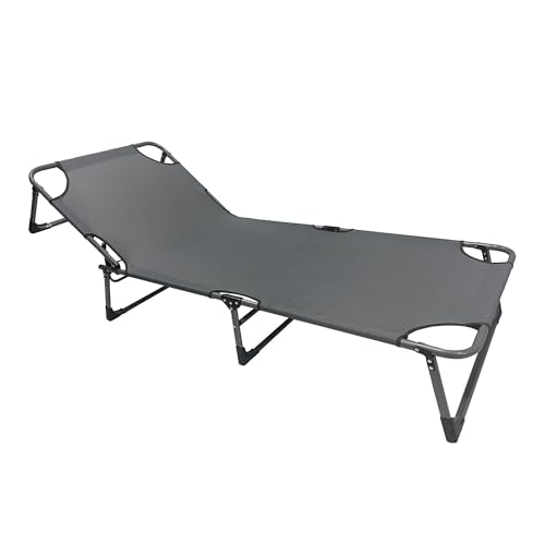 WERKA PRO Lit Transat Pliant 190 x 75 x 30 cm
