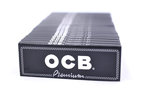 24Pc Display - Ocb Premium 1-1/4 Rolling Papers #TOP11