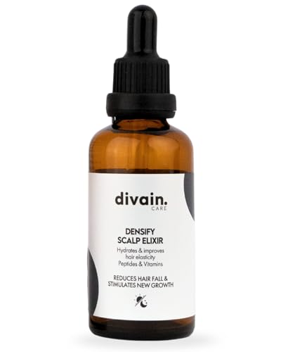 Densify Scalp Elixir 50 ml | Sérum Capilar Anticaída con Péptidos y Complejo Vitamínico | Fortalece Raíz · Incrementa Densidad · Cabello Más Fuerte | divain.Care