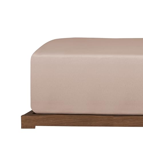 Uncover by Schiesser Spannbettlaken New Jersey - Edeljersey - 180 x 200 cm - Taupe