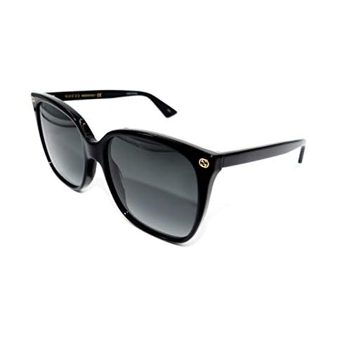 Gucci GG0022S Black/Grey Shaded 57/18/140 women Sunglasses Cover