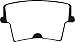 EBC Brakes UD10571 Ultimax2 Brake Pad