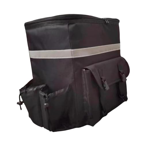 Large Pizza Delivery Bag Thermal Food Bag Portable Leakproof Grocery Shopping Bag Catering Cool Bag for Commercial Use Picnic