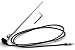 AntennaMastsRus - Marine White AM-FM Rubber Ducky 15 Inch Antenna Kit for Your ATV, Boat, Camper, Go Kart, Motorhome, Pontoon, RV, Sailboat, Tractor, Trailer, UTV, Yacht