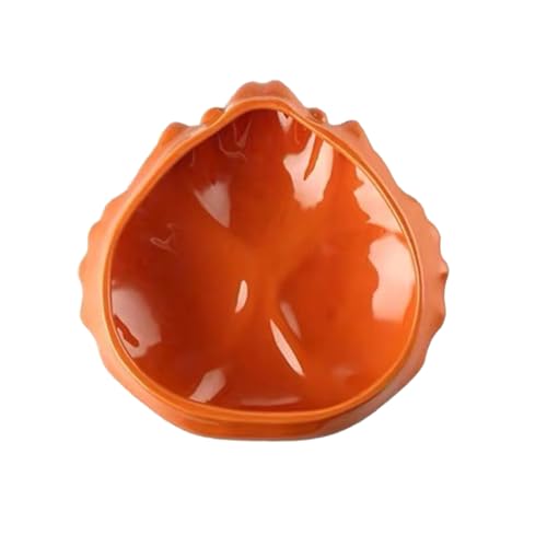 ERINGOGO 日式和風蟹形セラミッ ースディップボウル 耐久性のある製 キッチン用品 食品用小皿 調味料や前菜の盛り付けに