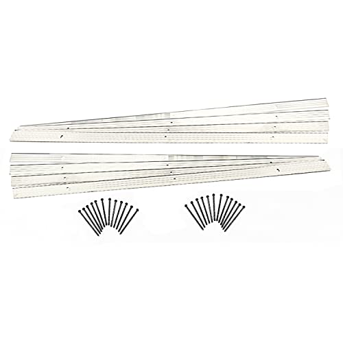 EasyFlex Aluminum Landscape Edging Project Kit, 8 Metal...