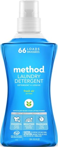 method Liquid Laundry Detergent, Fresh Air, 53.5 fl oz