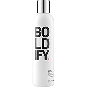 BOLDIFY-3X-Biotin-Hair-Thickening-Serum-Get-Thicker-Hair-Day-One-Natural-3-in-1-Hair-Retention-Leave-In-Conditioner-Plumping-Blow-Out-Treatment-Healthy-Looking-Hair-Growth-8oz Boldify Hair Thickening Serum - Hair Thickening Products for Women - Instant Hair Thickener - Natural 3-in-1 Hair Volumizer for Fine Hair, Leave-In Conditioner, & Plumping Blow Dryer Treatment - 8oz