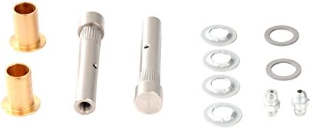 GM Genuine Parts 19301966 Rear Door Hinge Pin Kit with Upper and Lower Pins, Bushings, Washers, and Grease Fittings