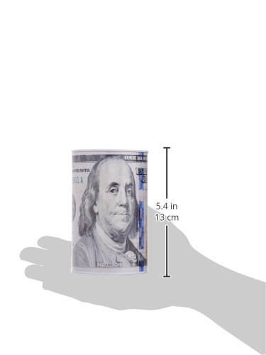 Salvadanaio 5000 Euro Salvadanaio In Latta Con Banconote Da £5, £10, £20, £50 - Design Divertente Per Bambini, Risparmia Soldi Porcellino Salvadanaio In Latta