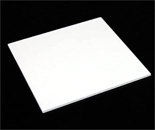 Image of AniDesign Milky White acrylic glass sheet White 3mm Qty 1 panel for DIY craft window glass painting picture frames Face shields Signs Display Kids projects etc (3mm 12X15 inch, white milky)