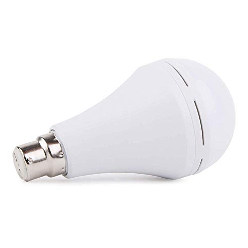 Image of RSCT 9 Watt Inverter LED Bulb Light Rechargeable Emergency , AC /DC Bulb Color White, B22 Base for Home Decoration