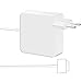Produktbild Mac Book Pro Laptop-Ladegerät, 60 W T-Tip, magnetisches Universal-Ladegerät, Netzteil, kompatibel mit Mac Book Air/Mac Book Pro 13 Zoll Retina Display ab 2012