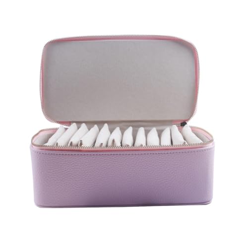 Boîte pour bijoux et colliers en cuir aux finitions soignées - 2