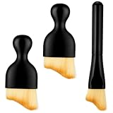 3 Pack Microfiber Duster Brush, Small Cleaning Tool with Soft Fibers for Computers, Keyboards, Car Interior, Digital Devices, Photo Frames