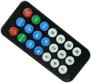 Remote Control Fits for QBOX Q-1203 & Macher MR-1100 MR-1700 Karaoke Portable Bluetooth Party PA DJ Speaker System