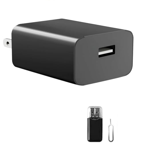 TAOZHI Mini Camera 1080P Nanny Cam Small Security Camera with Night Vision and Motion Detection for Indoor and Home, No WiFi