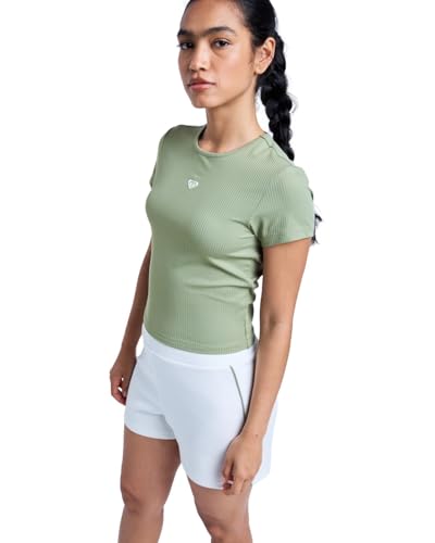 Vêtements Roxy Rise & Vibe Rib Tee pour - vue 6