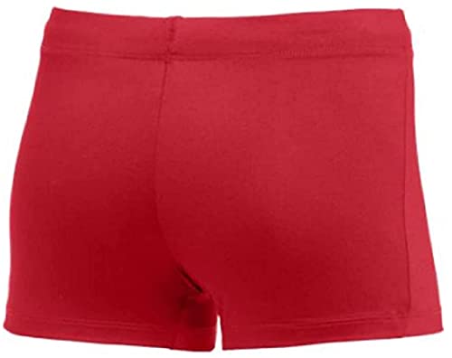 Nike Womens Dri FIT Stock Compression Shorts (X-Large, Red) - image 2