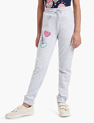 Image of Amazon Brand - Symbol Regular Girls 100% Cotton Printed Track Pants (Joggers)