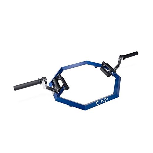CAP Barbell Olympic Super Trap Bar, Hex Bar, Shrug Bar, Deadlift Bar, Multiple Colors