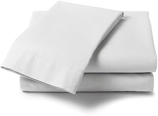 Extra Large Pillow Case Pair "22x31" / Percale Pillowcases / Cream Pillowcases