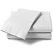 Lex's Linens - Coppia di federe extra large, 55,9 x 78,7 cm, colore: Bianco