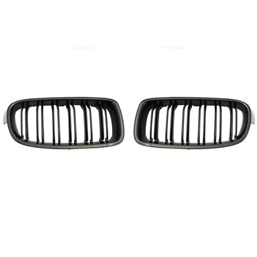 Parrilla delantera de doble lama en ABS resistente para actualizar el frontal de F30 y F31