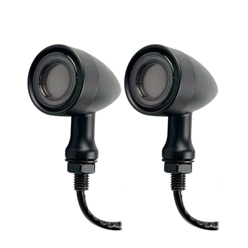 Clignotants LED universels avant arrière pour moto avec feu de freinage jour style balle