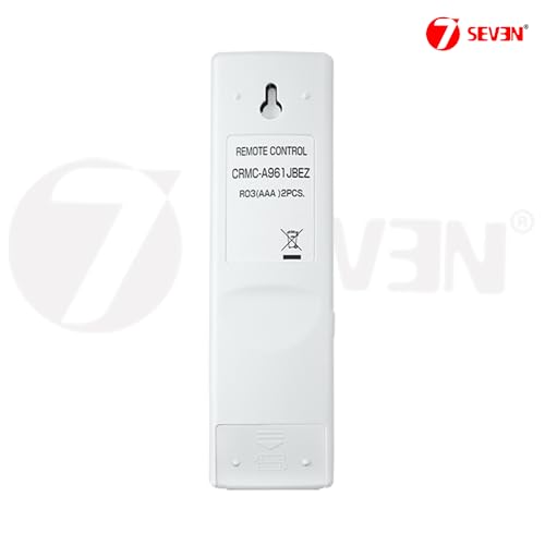 Image of 7SEVEN Compatible of Sharp Ac Remote Original AY-XP12THU Model 216, Ensure Each Key Function Match and Genuine CRMC-A960JBEZ Remote Control Replicate Exactly