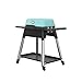 Everdure by Heston Blumenthal Force 2 Burner Gas BBQ – Premium Outdoor Gas Barbecue with Fast Ignition, Cast Iron Grill Plates, High Hood Convection Cooking & Temp Gauge – Portable Garden BBQ in Mint