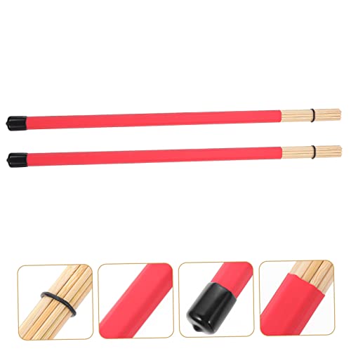 Baquetas de percusión rojas YARNOW 40.5 cm miniatura 3