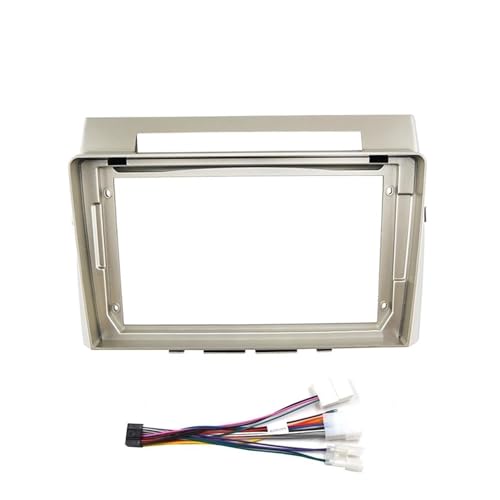 Tablero de Instrumentos estéreo para Toyota para Verso para Corolla 2004-2009 9 Pulgadas 2 DIN Coche DVD Radio Marco Fascias Adaptador Android Audio Kit Panel Tablero