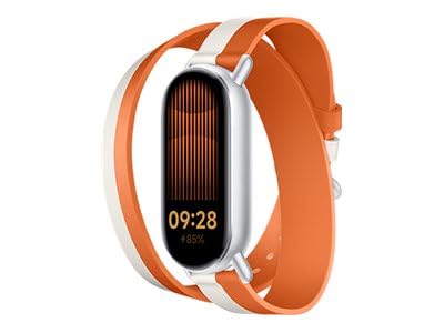 Bracelet en cuir bicolore Xiaomi pour Xiaomi Smart Band 9 - vue 2