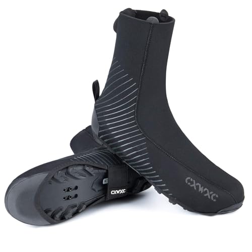 CXWXC Copriscarpe Invernali per Bici da Corsa, per Uomo...