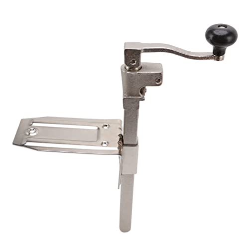 Julihai Apriscatole per Carichi Pesanti Montato su Tavolo con Vite di Base in Ferro e Acciaio Strumento per Mense da, Apriscatole Manuale per Hotel, Ristoranti