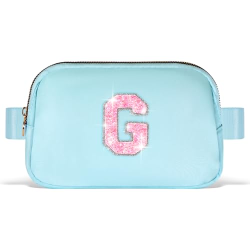 Image of Uygafly Gift for Teen Girls Kids Daughter Her - Birthday Gifts for 3 4 5 6 7 8 9 10 11 12 13 Year Old Girls,Fanny Pack Crossbody Bag Purse Belt Bag Cute Trendy Stuff | Blue,G