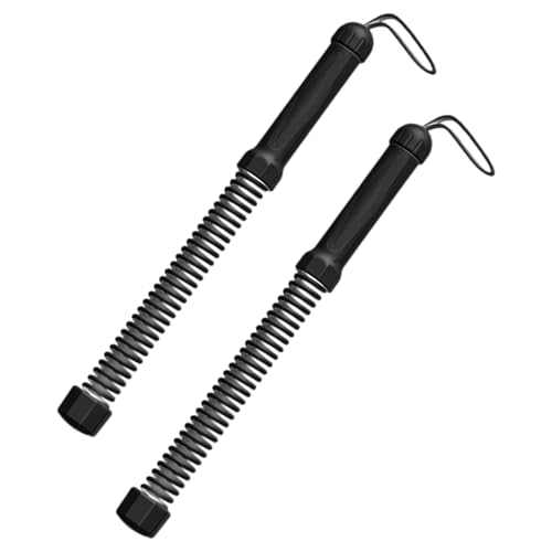 1. コンパクトで静かなバトルロープ、滑り止めグリップ付き、ホームジム、全身筋力&トレーニングポータブル、腕と肩のエクササイズロープ用